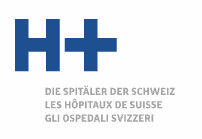 Les Hôpitaux de Suisse H+ logo