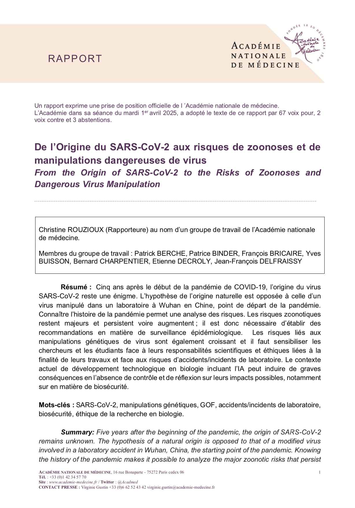 ANM-Rapport-De-lOrigine-du-SARS-CoV-2-aux-risques-de-zoonoses-APRES-VOTE-01.04.2025_COVER