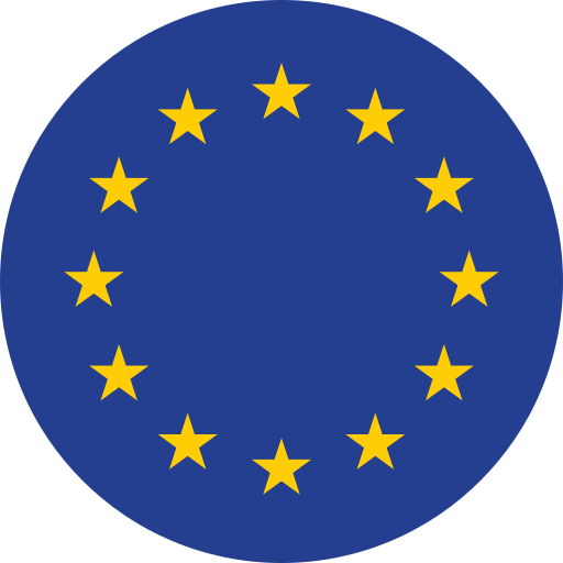 EU flag round