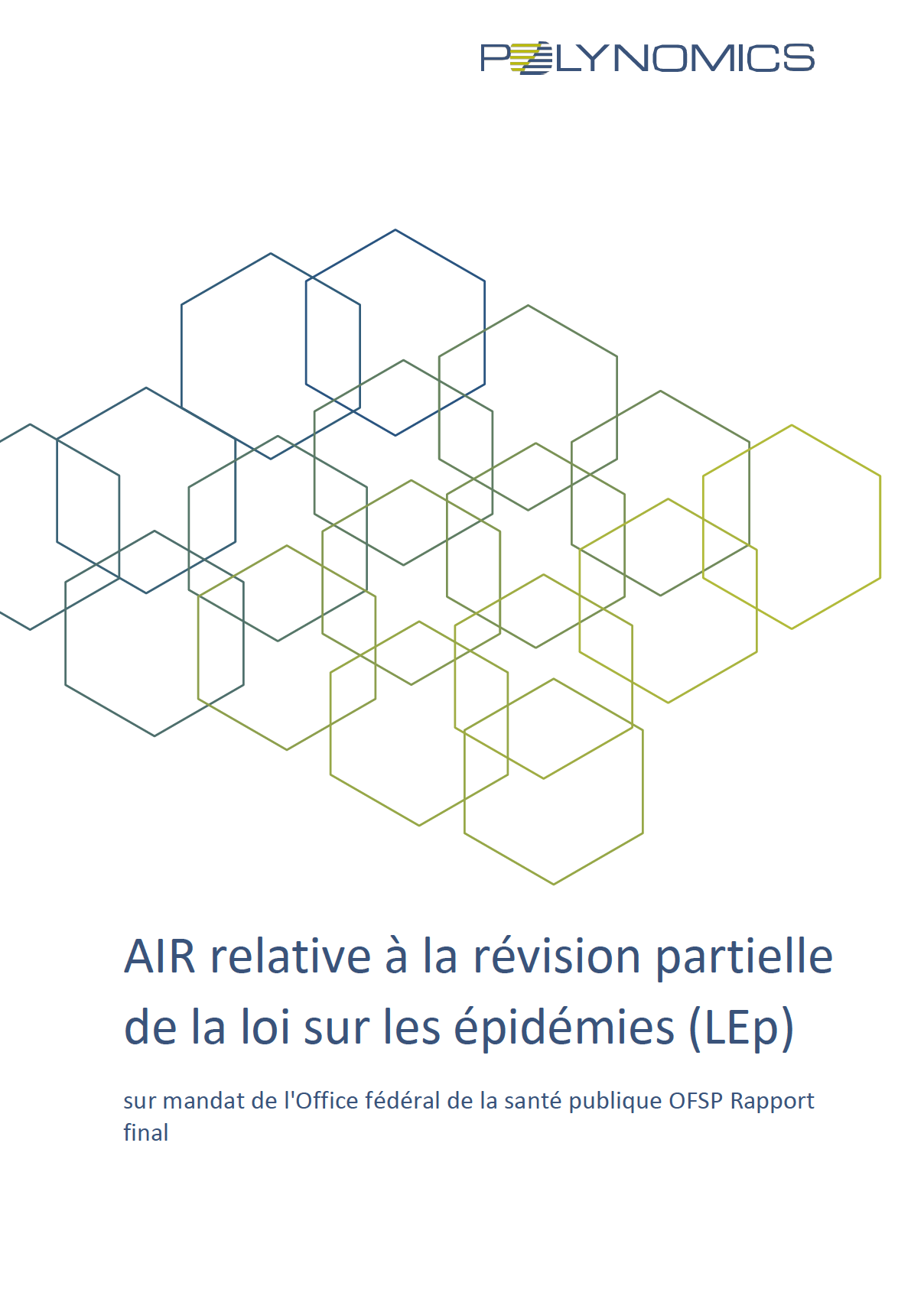 LoiEpi-CH_2025-08-19_Zweite Regulierungsfolgenabschätzung (RFA) 2025 FR COVER