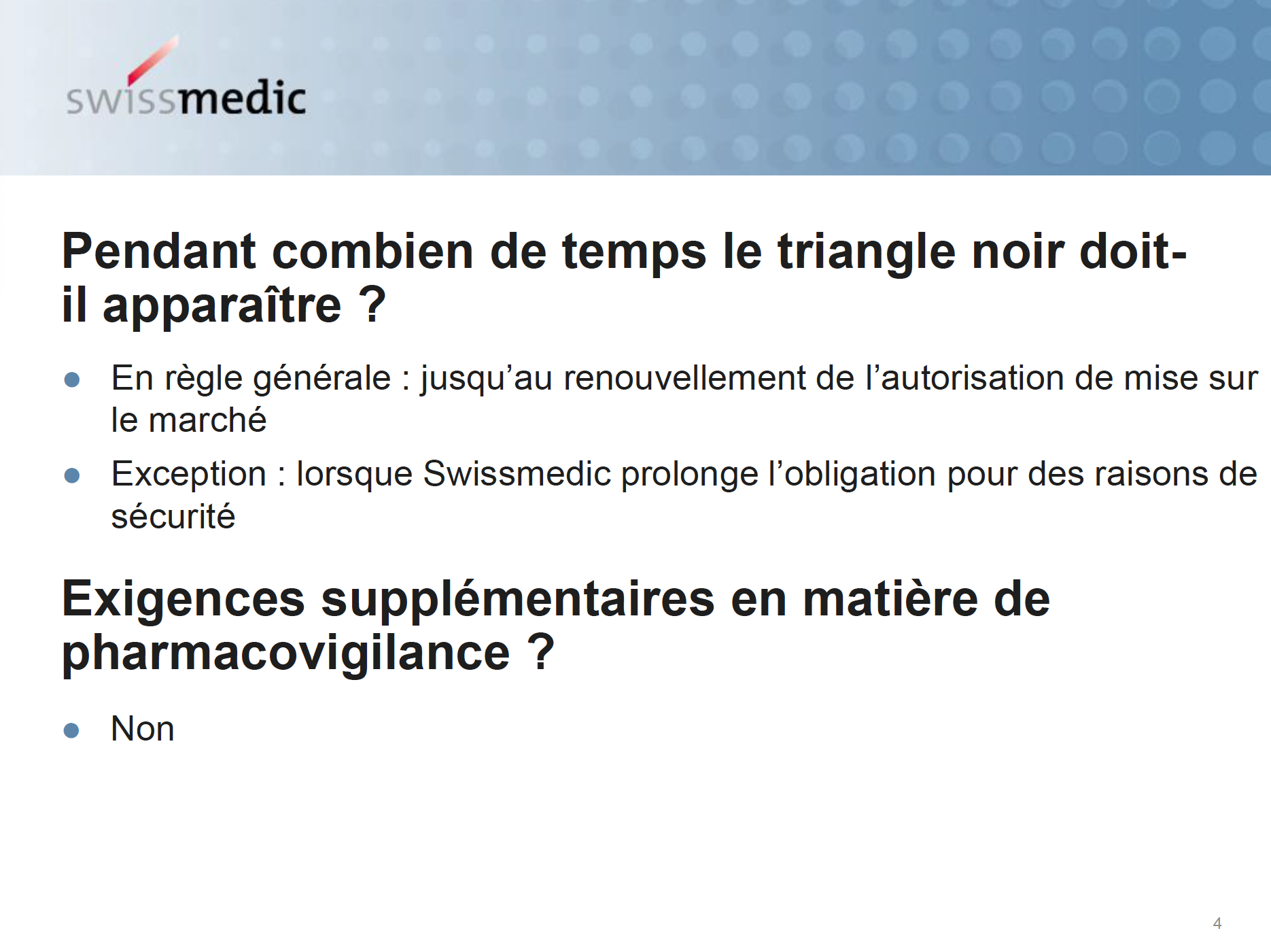 SWISSMEDIC_blacktriangle_Presentation 2019-02